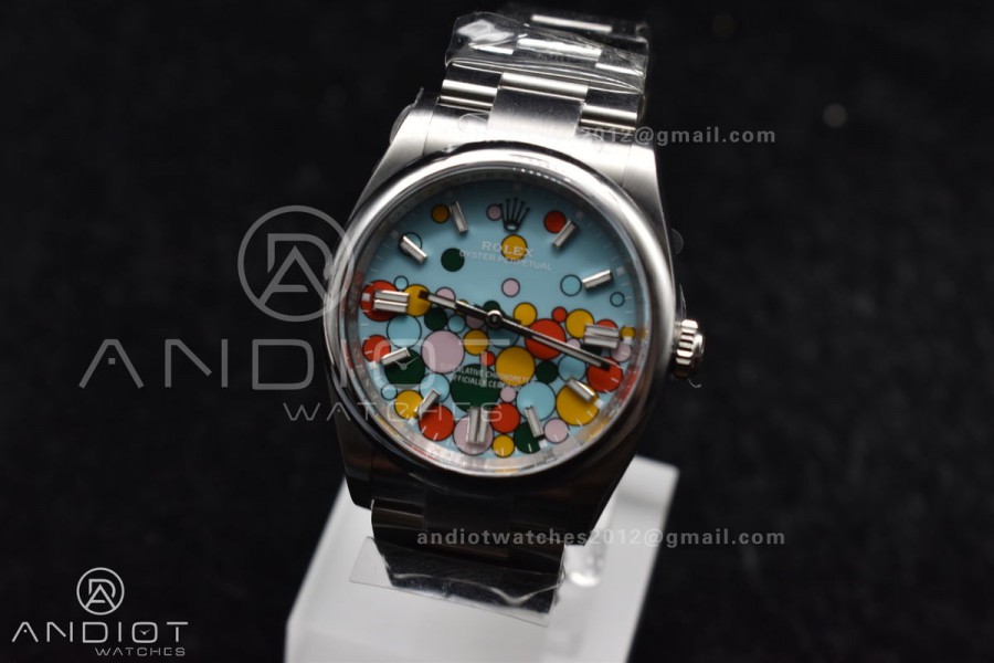 Oyster Perpetual 126000 36mm Clean 1:1 Best Edition 904L Steel Celebration Dial VR3230
