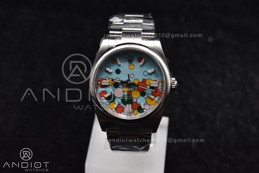 Oyster Perpetual 126000 36mm Clean 1:1 Best Edition 904L Steel Celebration Dial VR3230