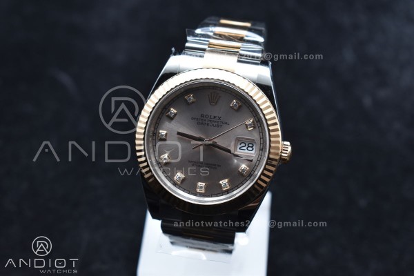 DateJust 41 126331 Clean 1:1 Best Edition 904L Ste...