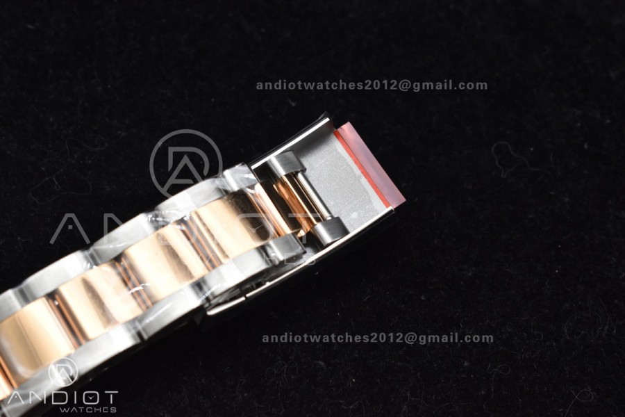 DateJust 41 126331 Clean 1:1 Best Edition 904L Steel RG Diamonds Dial on SS/RG Jubilee Bracelet VR3235
