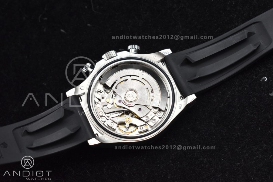 Daytona 116519 QF 1:1 Best Edition Gray Dial on Oysterflex Rubber Strap SA4130