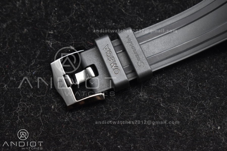 Seamaster Diver 300M PVD VSF Best Edition Black Dial on Black Rubber Strap A8806