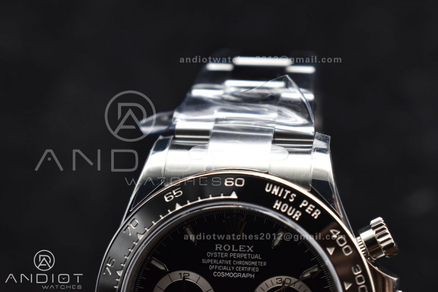 2023 Daytona 126500 ZF 1:1 Best Edition 904L SS Case and Bracelet Black Dial SH4130