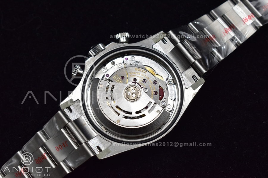 Daytona 116500 Clean V3 904L SS Case And Bracelet White Dial 4130 