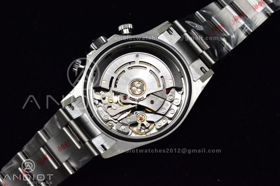 Daytona 116500 Clean V3 904L SS Case And Bracelet White Dial 4130 