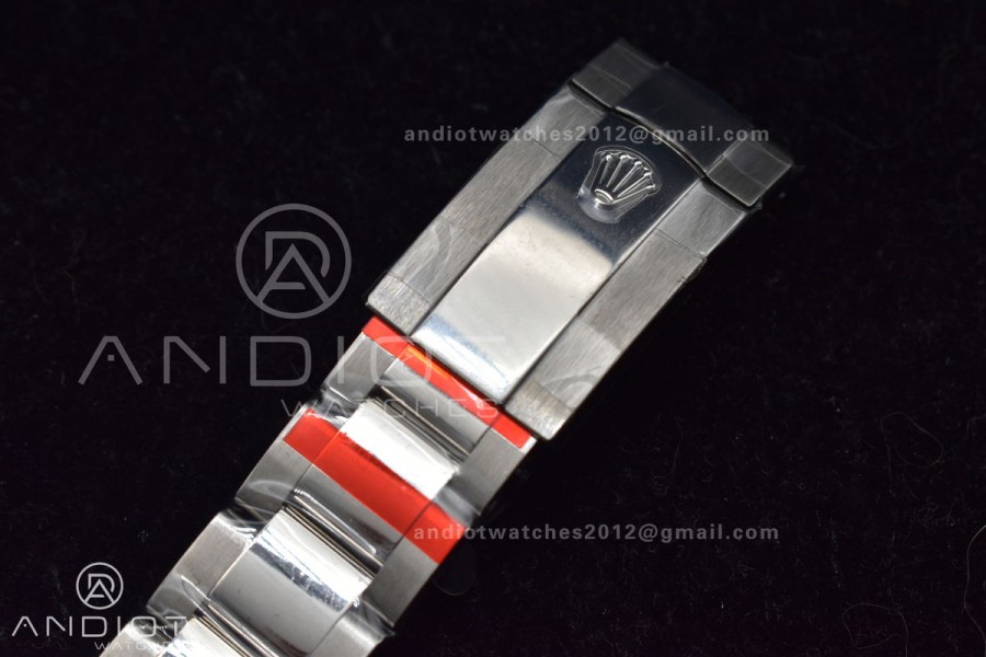 DateJust 41 126330 904L SS VSF 1:1 Best Edition Gray Dial Green Roman on Oyster Bracelet VS3235