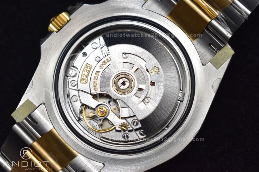 Sea-Dweller Two Tone SS/YG 126603 VSF Best Edition Black Dial on SS/YG Bracelet VS3235