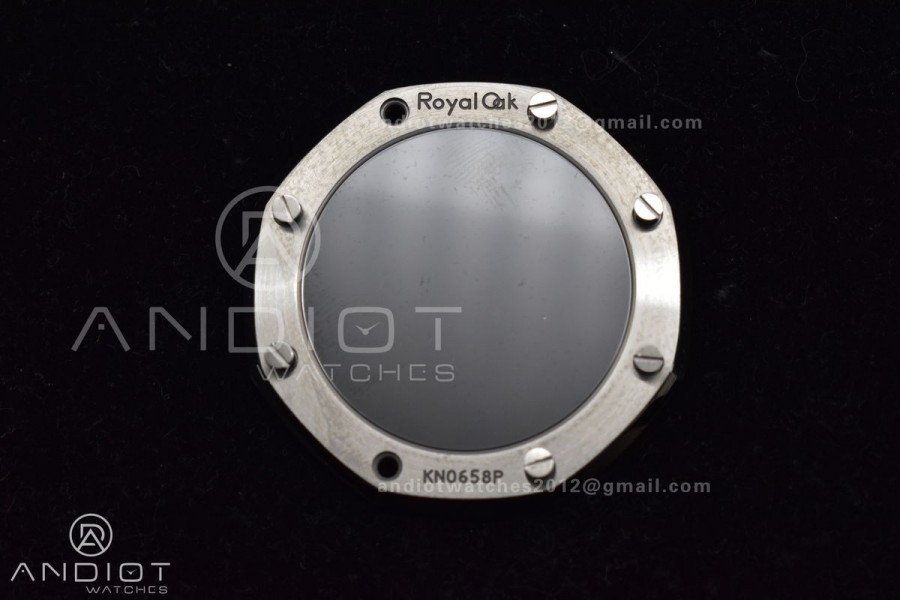 Royal Oak 39mm 16202 "50th Anniversary" SS ZF 1:1 Best Edition Blue Textured Dial on SS Bracelet A7121