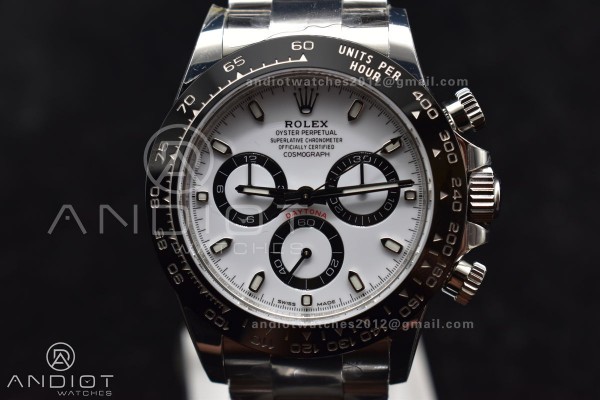 Daytona 116500 BTF 1:1 Best Edition 904L SS Case a...