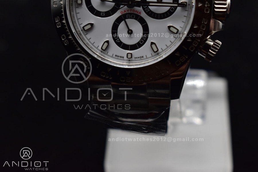 Daytona 116500 BTF 1:1 Best Edition 904L SS Case and Bracelet White Dial SA4130 