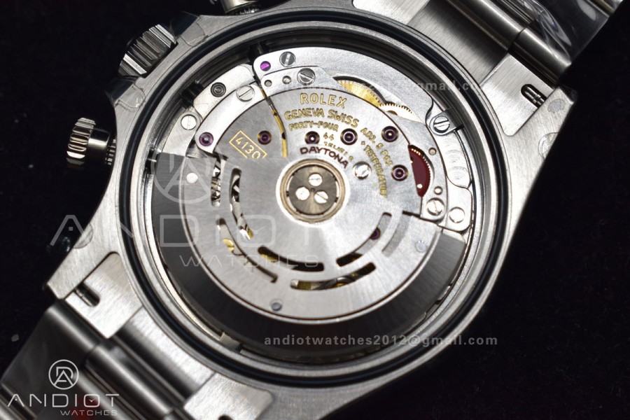 Daytona 116500 BTF 1:1 Best Edition 904L SS Case and Bracelet White Dial SA4130 
