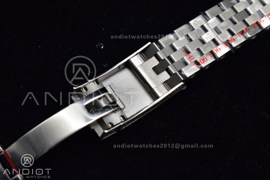 JDF 41mm Best Version Diamond DateJust White Stick Markers