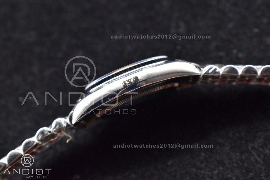DateJust 36 SS 126234 VSF 1:1 Best Edition 904L Steel Blue Diamond Dial On Jubilee Bracelet VS3235