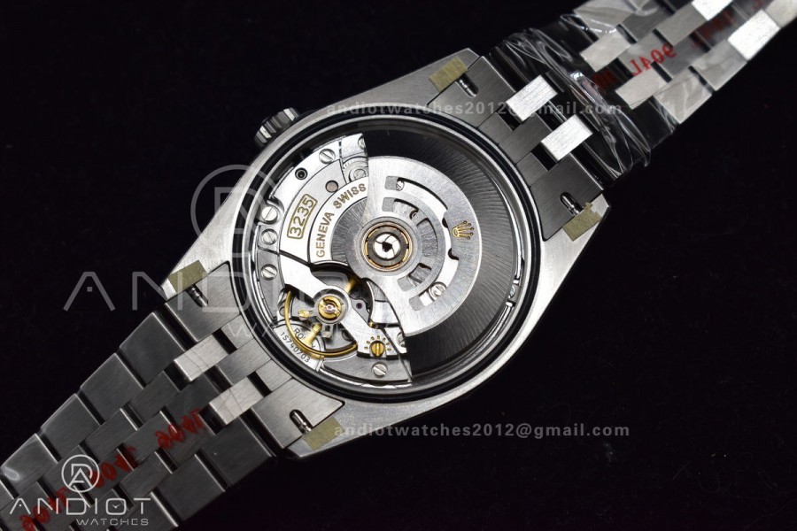 DateJust 36 SS 126234 VSF 1:1 Best Edition 904L Steel Blue Diamond Dial On Jubilee Bracelet VS3235