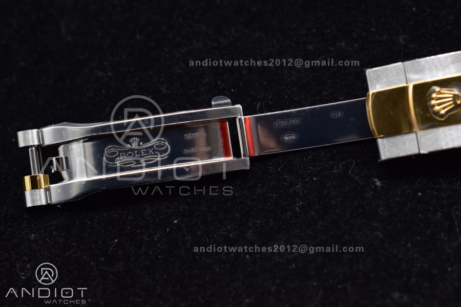 DateJust 36 SS/YG 126231 VSF 1:1 Best Edition 904L Steel Gold Textured Dial on Jubilee Bracelet VS3235