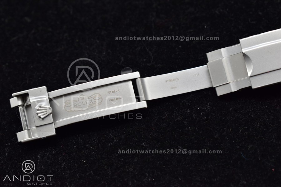 Submariner DIW Sandblasted VSF 1:1 Best Edition Orange Ceramic Bezel Orange/Black Dial on SS Bracelet VS3135