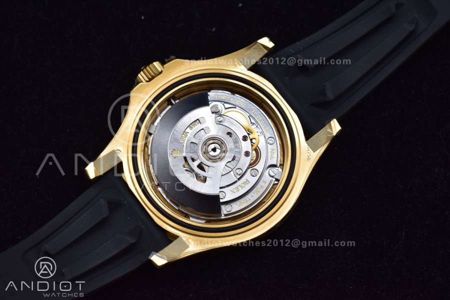 Yacht-Master 42mm 226658 VSF 1:1 Best Edition 3D Black Ceramic Bezel on Black Rubber Strap VS3235