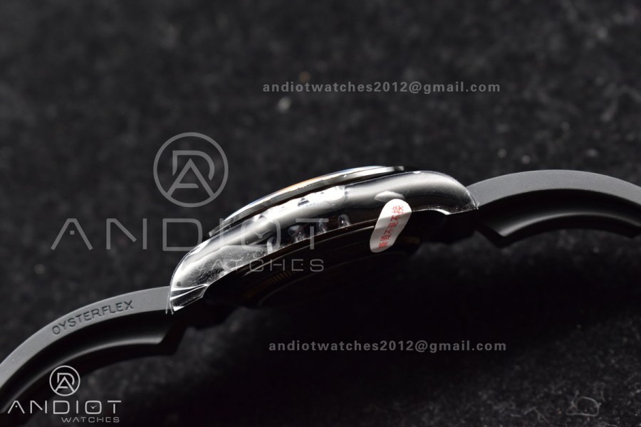 Blaken Daytona PVD Ceramic Bezel GETF Best Edition Skeleton Gold Dial on Black Rubber Strap SA4130