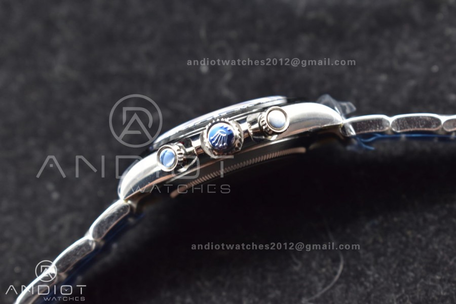 Daytona 116500 APSF 1:1 Best Edition 904L SS Case and Bracelet Black Dial SH4130