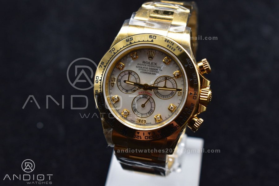 Daytona 116508 Clean 1:1 Best Edition Oyster/YG Dial On YG Bracelet SA4130