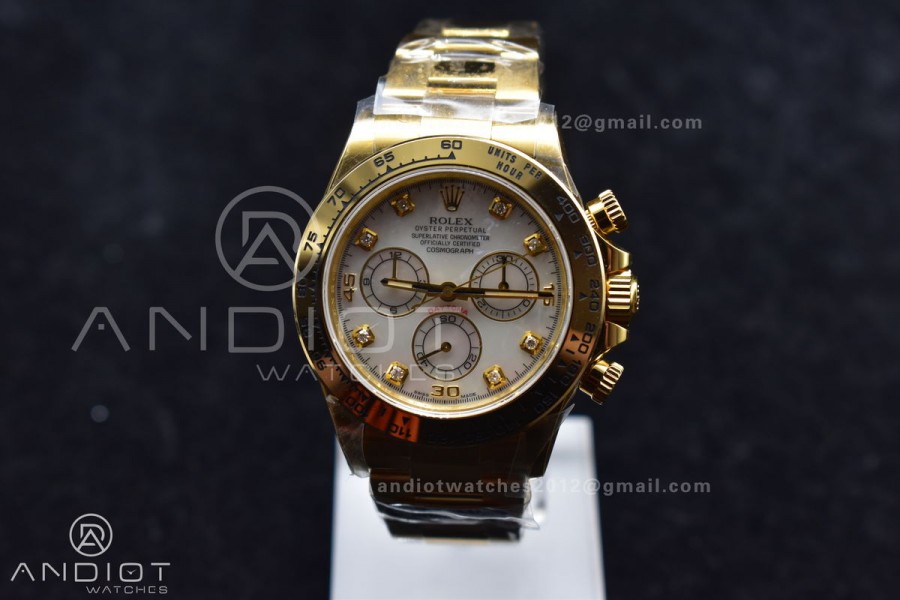 Daytona 116508 Clean 1:1 Best Edition Oyster/YG Dial On YG Bracelet SA4130