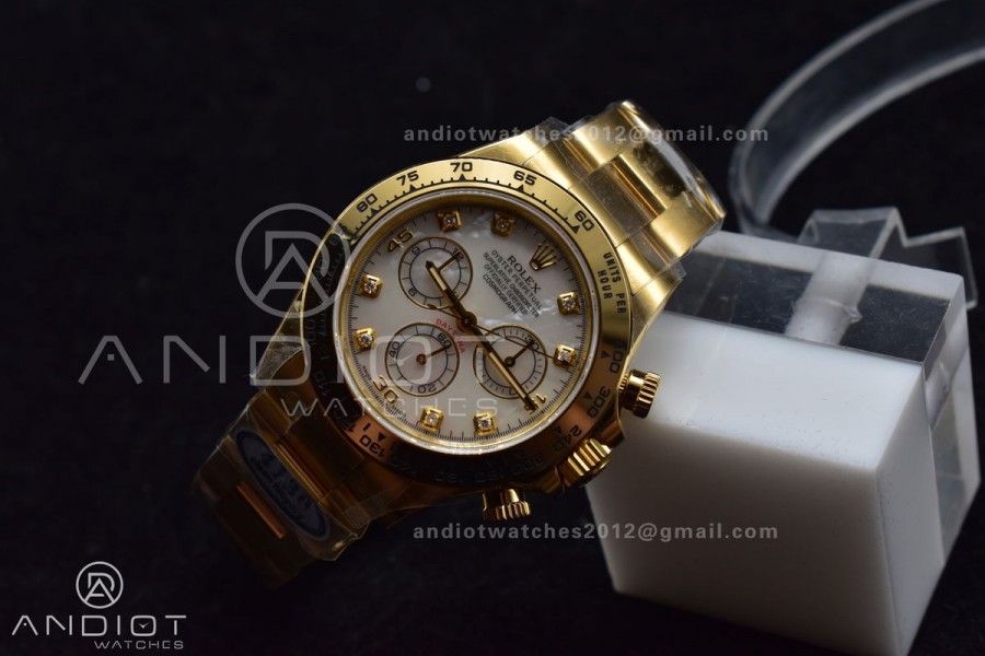 Daytona 116508 Clean 1:1 Best Edition Oyster/YG Dial On YG Bracelet SA4130