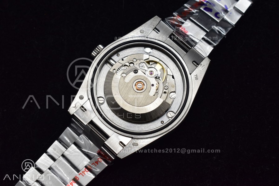 DayDate 40 GMF Tungsten Weighted 904L Steel Grey Dial Stick Markers On President Bracelet A2836 V2