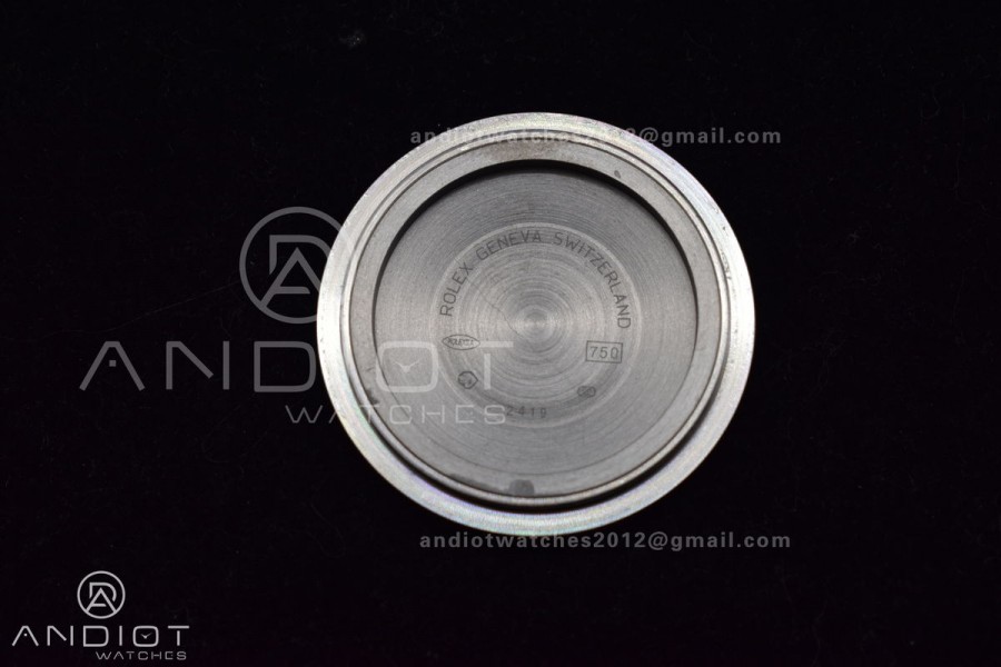 DayDate 40 GMF Tungsten Weighted 904L Steel Grey Dial Stick Markers On President Bracelet A2836 V2