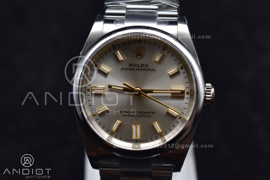 Oyster Perpetual 126000 36mm Clean 1:1 Best Edition 904L Steel Silver Dial VR3230