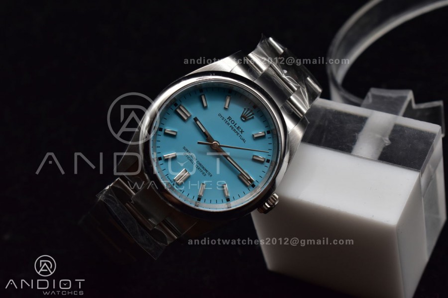 Oyster Perpetual 126000 36mm Clean 1:1 Best Edition 904L Steel Tiffany Blue Dial VR3230