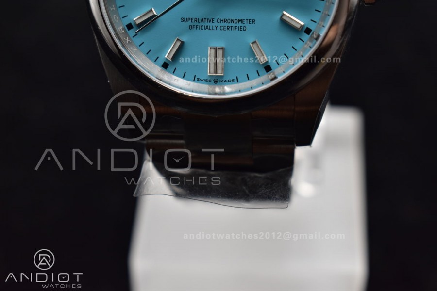 Oyster Perpetual 126000 36mm Clean 1:1 Best Edition 904L Steel Tiffany Blue Dial VR3230