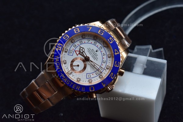 YachtMaster II 116685 RG Blue Ceramic GMF 1:1 Best...