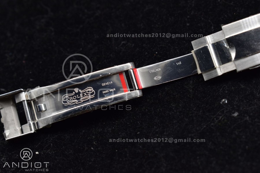 YachtMaster II 116689 SS GMF 1:1 Best Edition Blue Ceramic Bezel White Dial on SS Bracelet A7750