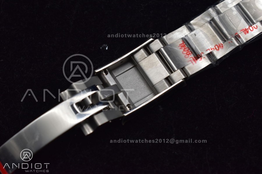 YachtMaster II 116689 SS GMF 1:1 Best Edition Blue Ceramic Bezel White Dial on SS Bracelet A7750