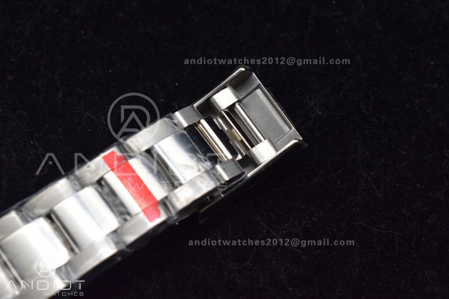 YachtMaster II 116689 SS GMF 1:1 Best Edition Blue Ceramic Bezel White Dial on SS Bracelet A7750