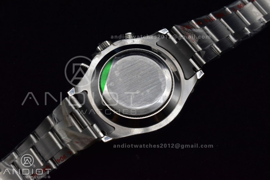 YachtMaster II 116689 SS GMF 1:1 Best Edition Blue Ceramic Bezel White Dial on SS Bracelet A7750