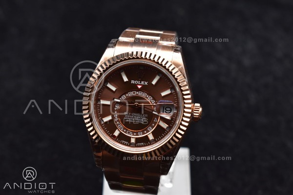 Skydweller RG Noob Best Edition Brown Dial on RG B...