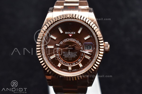 Skydweller RG Noob Best Edition Brown Dial on RG B...