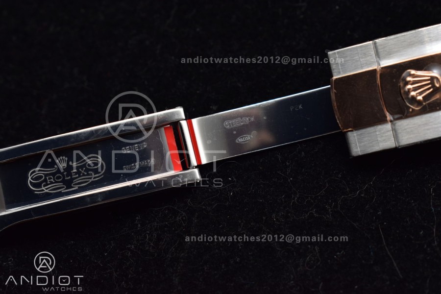 DateJust 36 SS/RG 126231 VSF 1:1 Best Edition 904L Steel RG Dial on Jubilee Bracelet VS3235