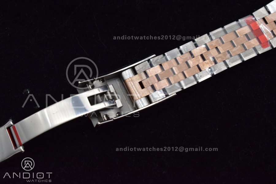 DateJust 36 SS/RG 126231 VSF 1:1 Best Edition 904L Steel RG Dial on Jubilee Bracelet VS3235