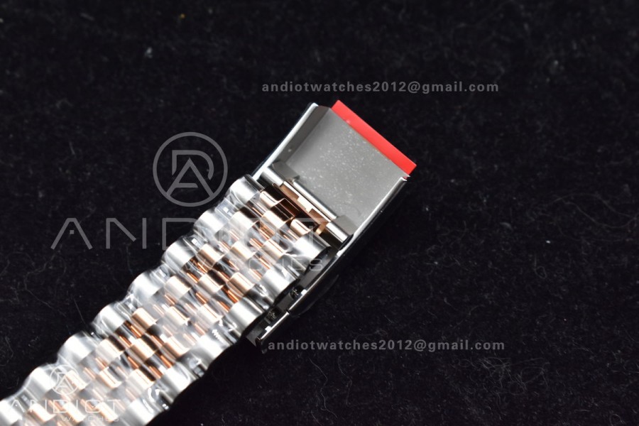 DateJust 36 SS/RG 126231 VSF 1:1 Best Edition 904L Steel RG Dial on Jubilee Bracelet VS3235