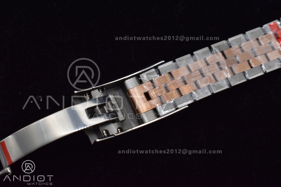 DateJust 41 126331 VSF 1:1 Best Edition 904L Steel Grey Dial On SS/RG Jubilee Bracelet VS3235