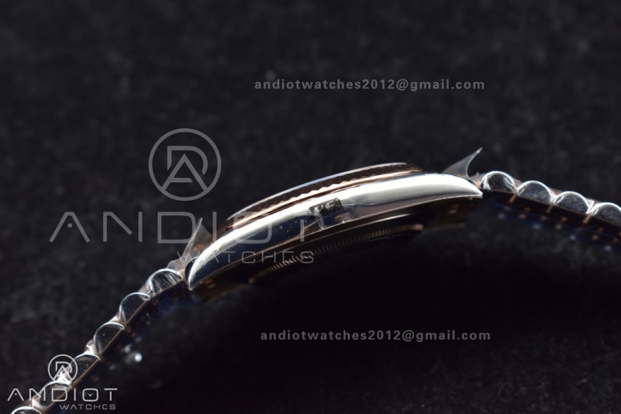 DateJust 41 126331 VSF 1:1 Best Edition 904L Steel Grey Dial On SS/RG Jubilee Bracelet VS3235