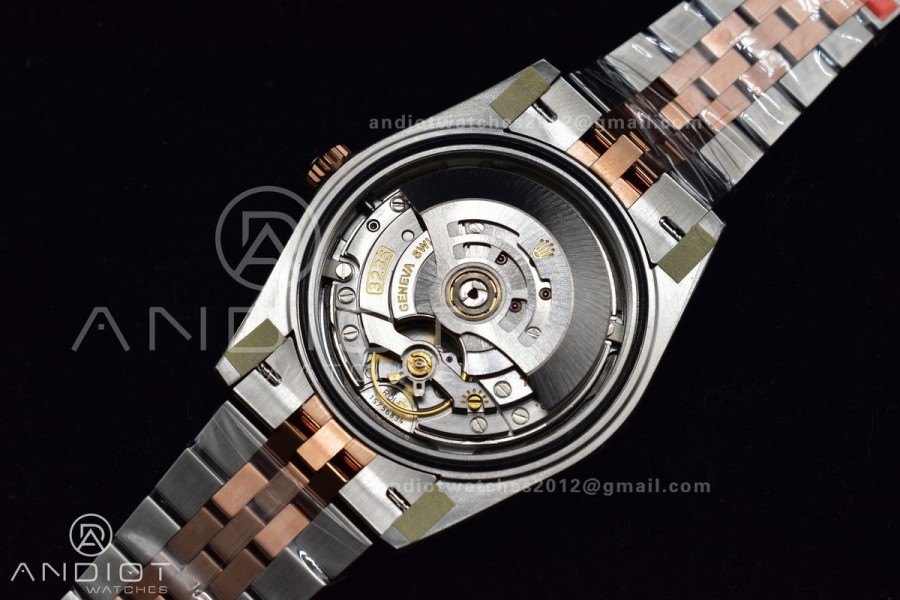 DateJust 41 126331 VSF 1:1 Best Edition 904L Steel Grey Dial On SS/RG Jubilee Bracelet VS3235