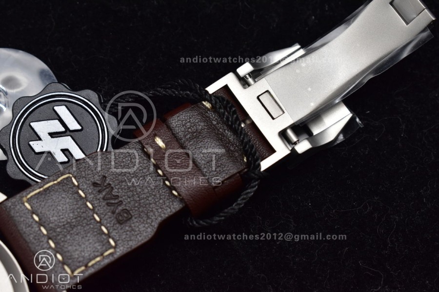 Big Pilot Real PR IW501004 ZF 1:1 Best Edition on Brown Leather Strap A52110