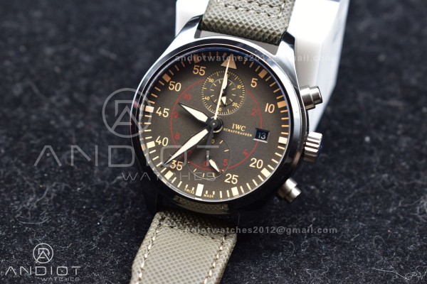 Pilot Chrono Top Gun IW389002 Real Ceramic ZF 1:1 ...