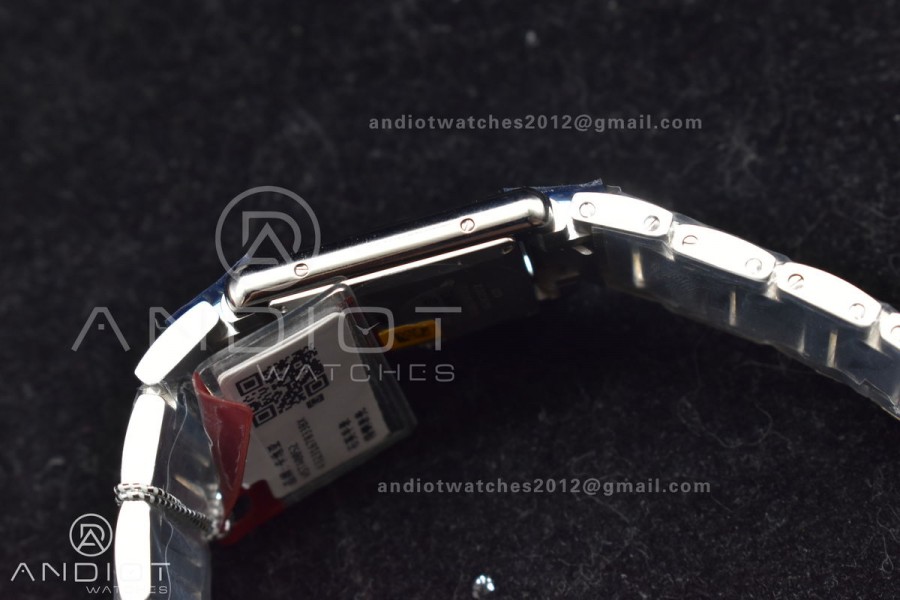 Tank Solo 27.5mm K11F SS White Dial On SS Bracelet Ronda Quartz