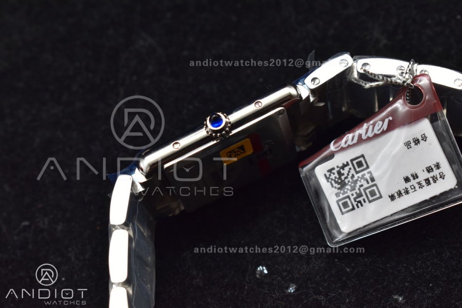 Tank Solo 27.5mm K11F SS White Dial On SS Bracelet Ronda Quartz