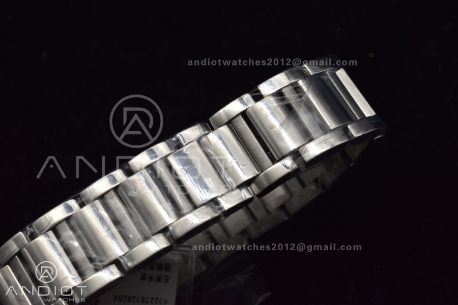 Tank Must Ladies 20.3mm SS K11F Best Edition White Dial on SS Bracelet Ronda Quartz