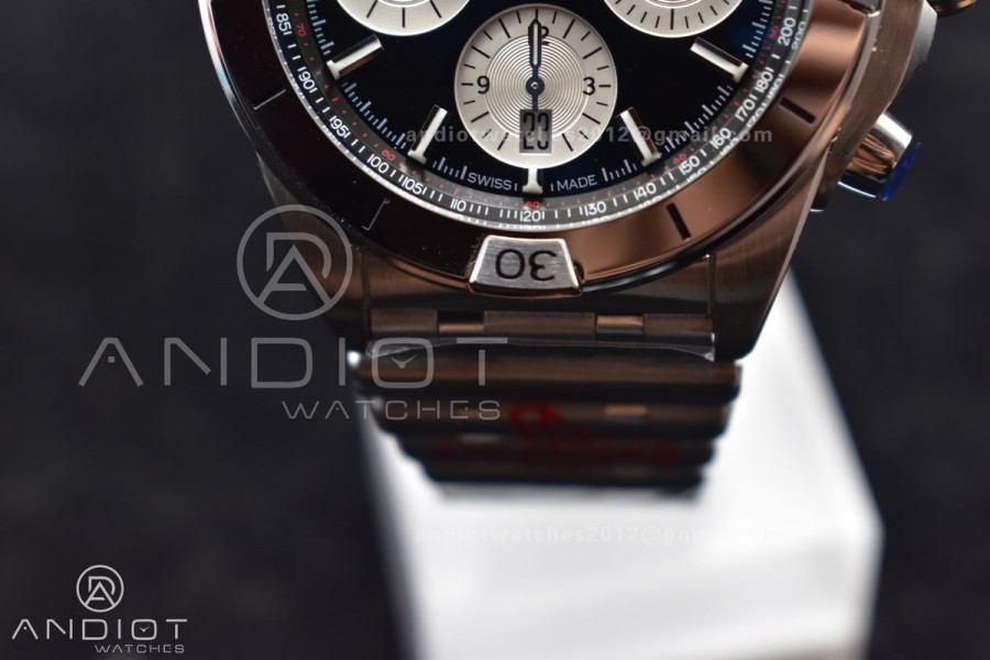 Chronomat B01 42mm SS BLSF 1:1 Best Edition Black Dial on SS Bracelet A7750
